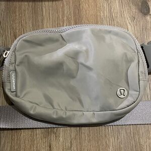 lululemon athletica Light Gray Belt Bag